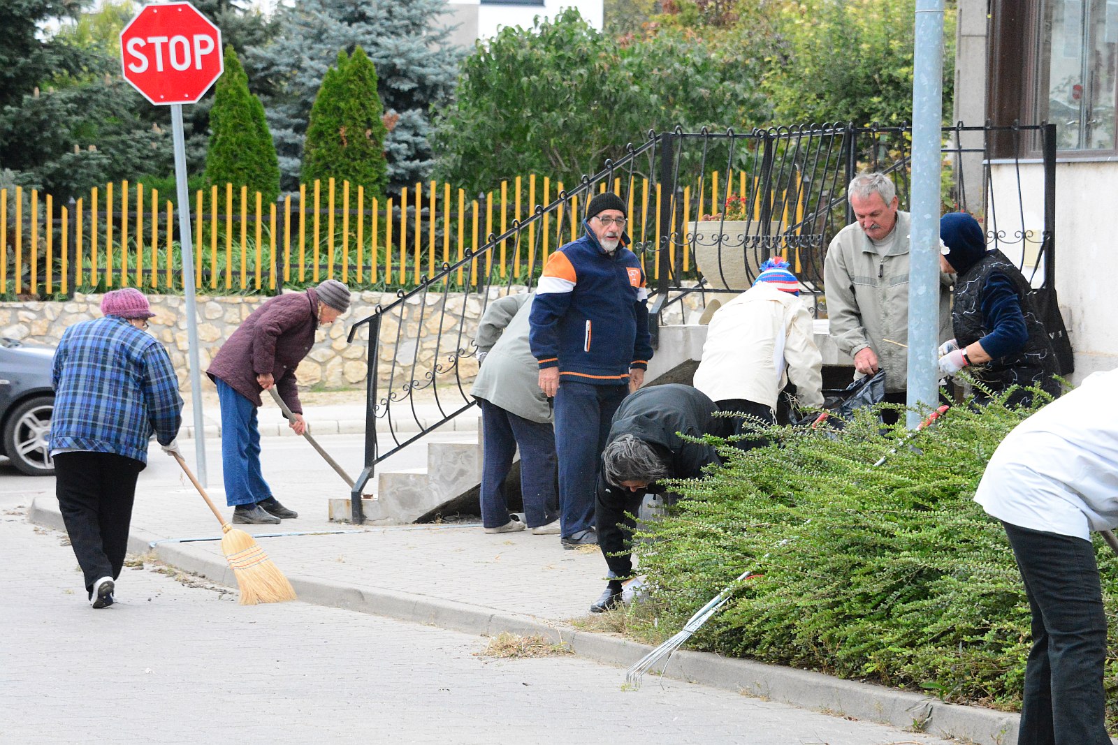 Idén ősszel is rendbe tették a Nyitra ABC környékét